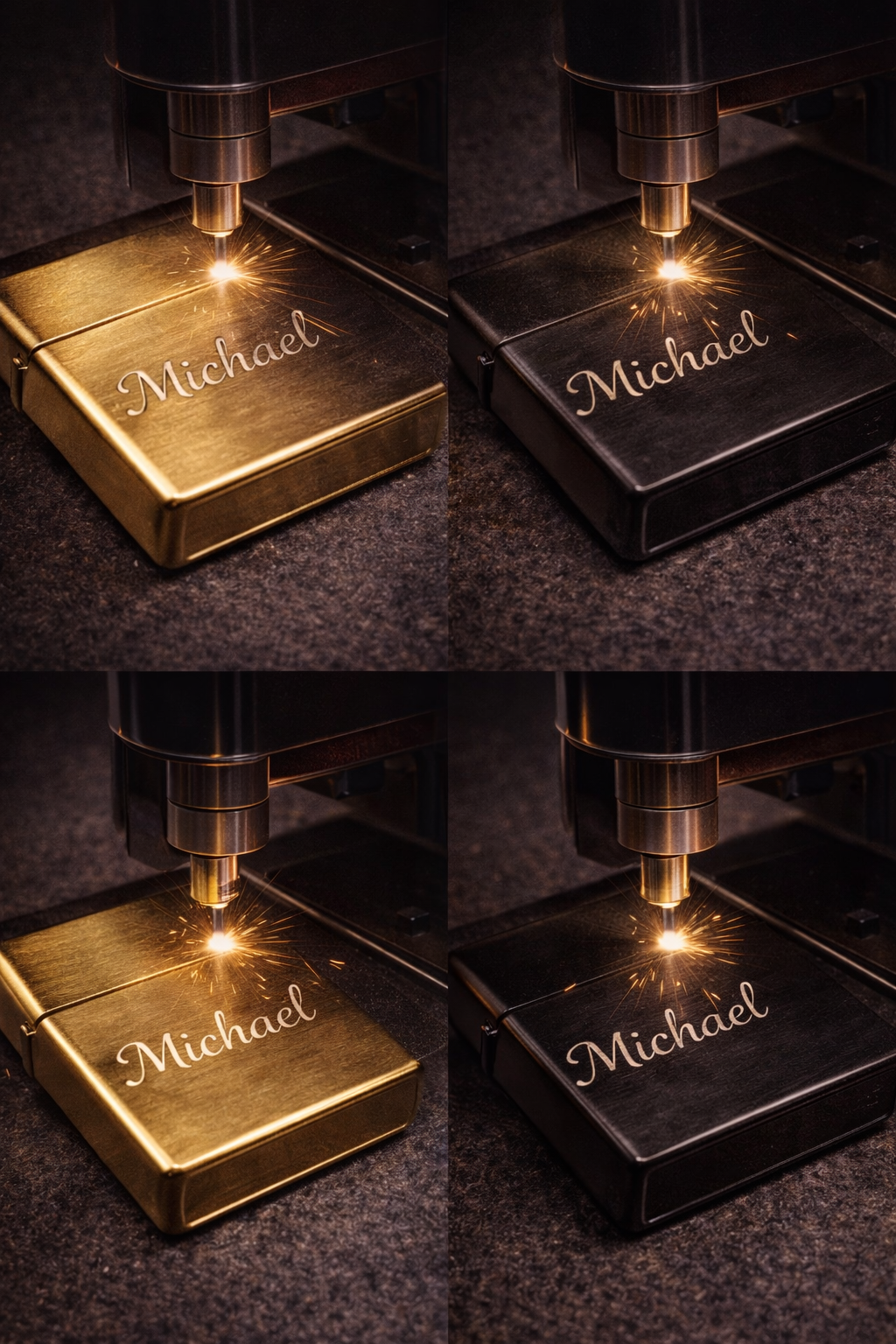 Personalized Engraved Metal Lighter | Custom Gift for him